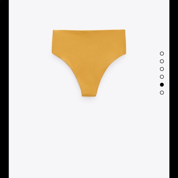 Zara high waisted bikini bottom - Picture 4 of 6